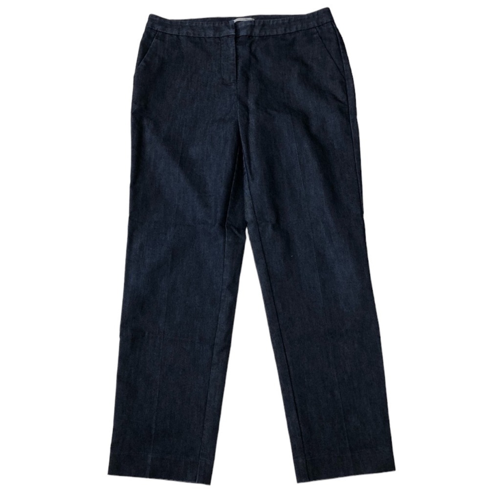 Halogen Taylor Fit Cropped Dressy Denim Pants